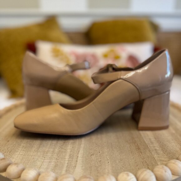 Nude Mary Jane Pumps Early 2000s era - Picture 1 of 13